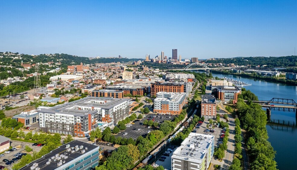 2012 E Carson St, Pittsburgh, PA à louer - Aérien – Image 3 sur 4