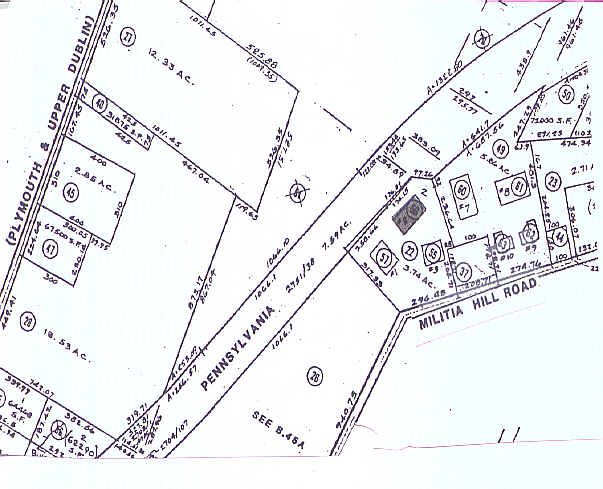 5207 Militia Hill Rd, Plymouth Meeting, PA à louer - Plan cadastral – Image 2 sur 2