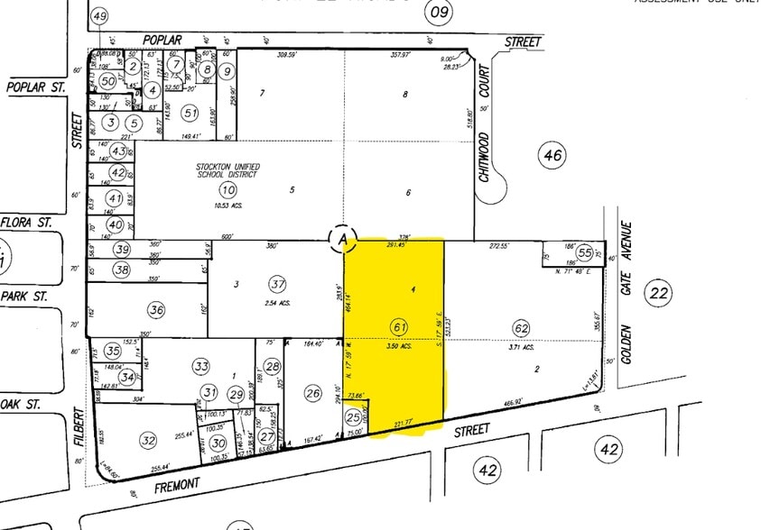 2811 E Fremont St, Stockton, CA à vendre - Plan cadastral – Image 2 sur 10