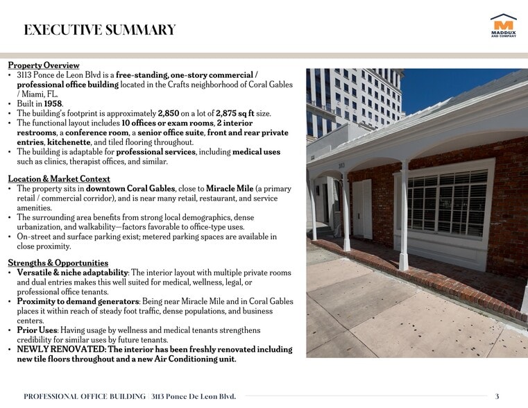 3113 Ponce De Leon Blvd, Coral Gables, FL à louer - Photo de l’immeuble – Image 3 sur 9