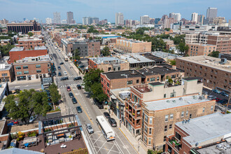 2719 N Halsted St, Chicago, IL - VUE AÉRIENNE  vue de carte