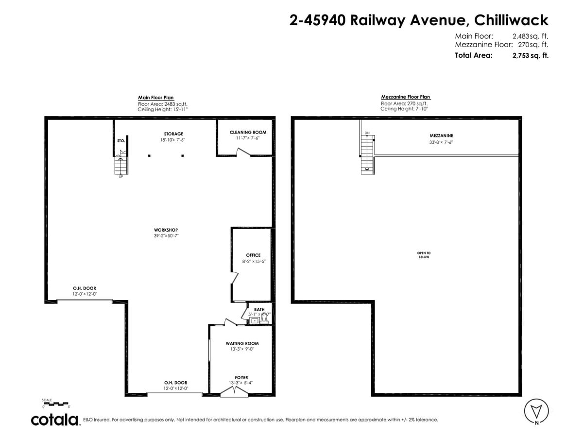 45940 Railway Ave, Chilliwack, BC V2P 1L3 - Lot 2 - - Plan d’étage - Image 1 of 4