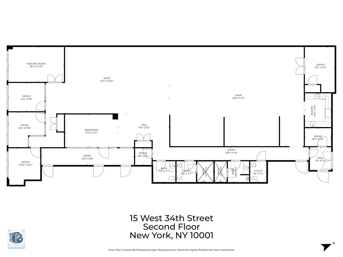 15 W 34th St, New York, NY 10001 - Lot 2 -  - Plan d’étage - Image 1 of 15