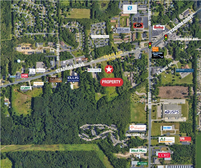 6745 Stadium Dr, Kalamazoo, MI à vendre - Photo de l’immeuble – Image 2 sur 3