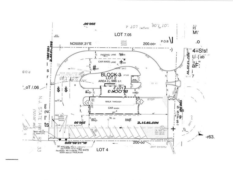 956 NJ-33, Monroe Township, NJ à louer - Plan de site – Image 2 sur 2