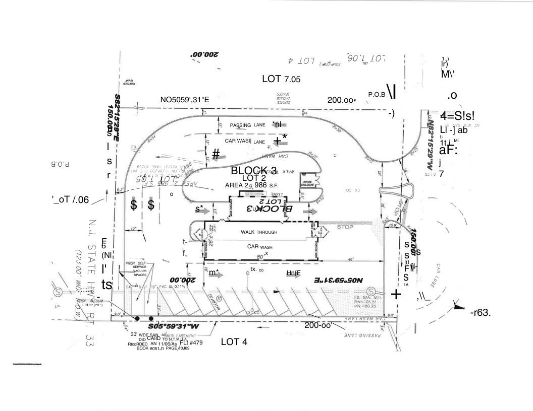 956 NJ-33, Monroe Township, NJ à louer Plan de site– Image 1 sur 3