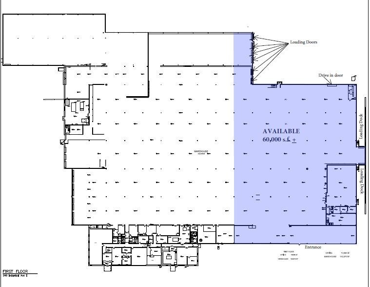240 Industrial Ave E, Lowell, MA à louer - Plan d’étage – Image 2 sur 7
