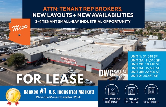 Plus de détails pour 260 S Hibbert St, Mesa, AZ - Bureau, Industriel/Logistique à louer