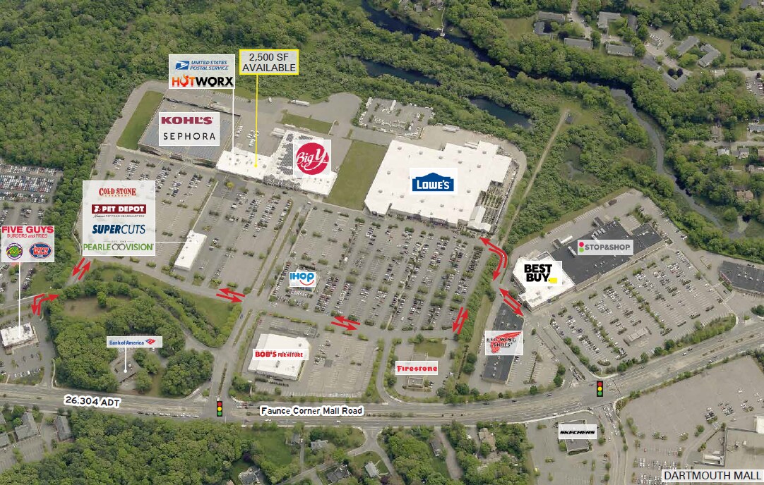 47-83 Faunce Corner Mall Rd, North Dartmouth, MA à louer Photo principale– Image 1 sur 6