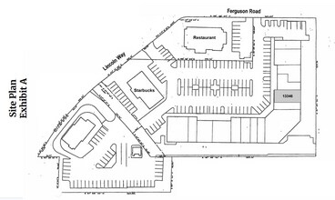 13348-13354 Lincoln Way, Auburn, CA à louer Plan de site– Image 1 sur 3