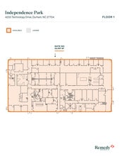 4233 Technology Dr, Durham, NC à louer Plan d’étage– Image 1 sur 1
