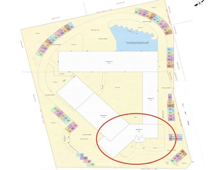 14 Rue Alfred Kastler, DOUVRES-LA-DÉLIVRANDE à vendre - Plan de site – Image 2 sur 2