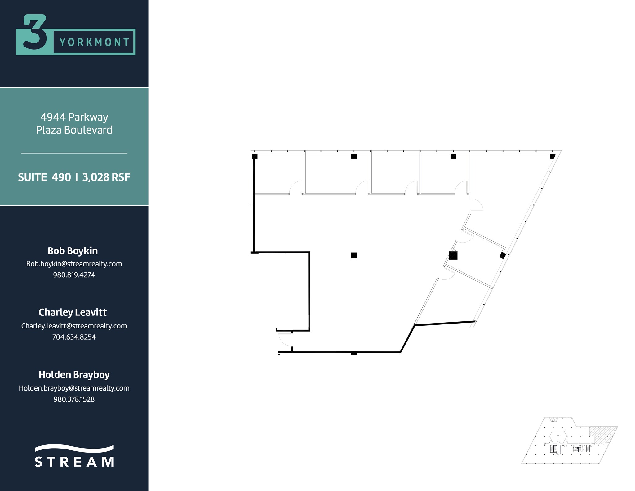 4828 Parkway Plaza Blvd, Charlotte, NC à louer Plan de site– Image 1 sur 1