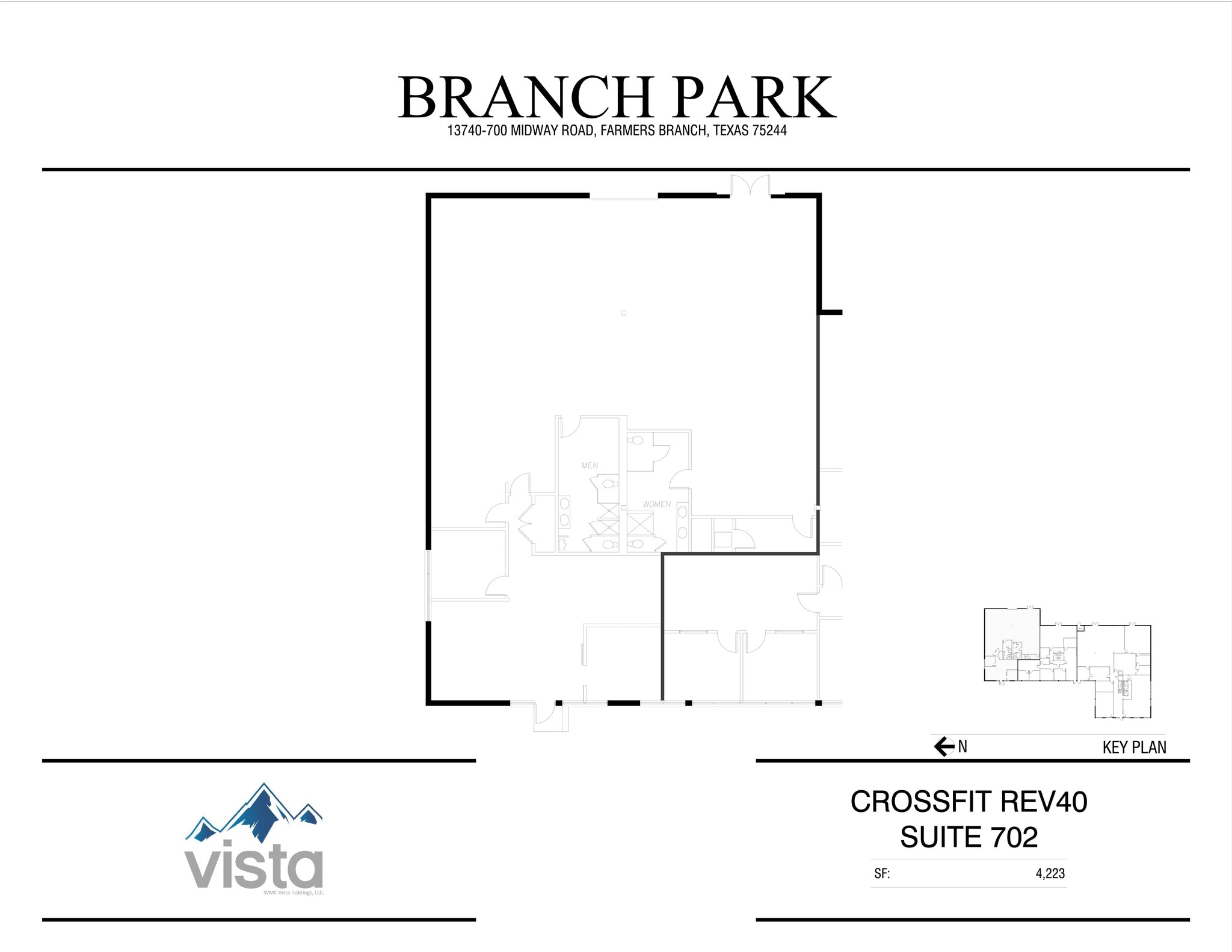 13740 Midway Rd, Farmers Branch, TX à louer Plan de site– Image 1 sur 1