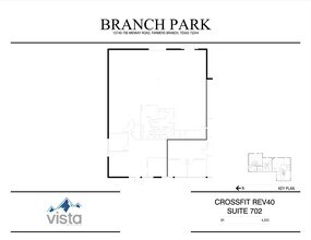 13740 Midway Rd, Farmers Branch, TX à louer Plan de site– Image 1 sur 1