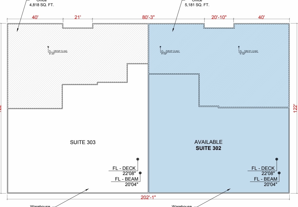 300 Forge Way, Rockaway, NJ à louer Plan d’étage– Image 1 sur 1