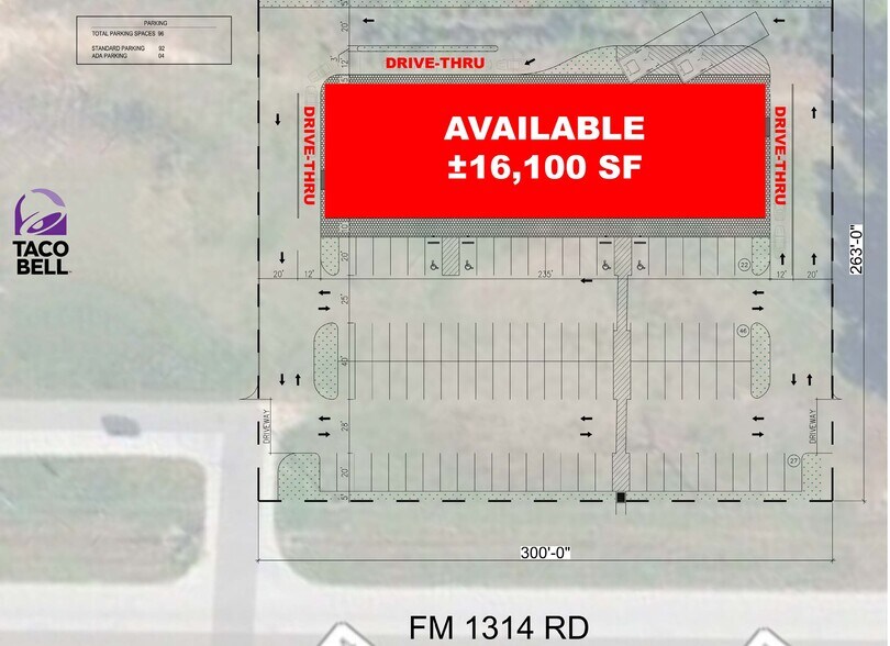 21909 Farm to Market Road 1314, Porter, TX à louer - Plan de site – Image 3 sur 3