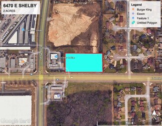 Plus de détails pour 6470 E Shelby Dr, Memphis, TN - Terrain à vendre