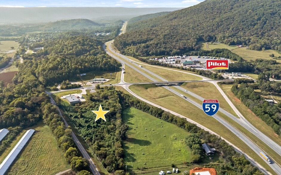 71 Old US 11 hwy, Rising Fawn, GA à vendre - Aérien – Image 3 sur 17