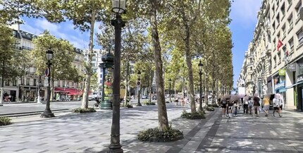 Paris, PAR - Vue aérienne vue de carte - Image1