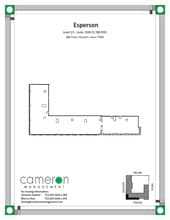 808 Travis St, Houston, TX à louer Plan d’étage– Image 1 sur 3