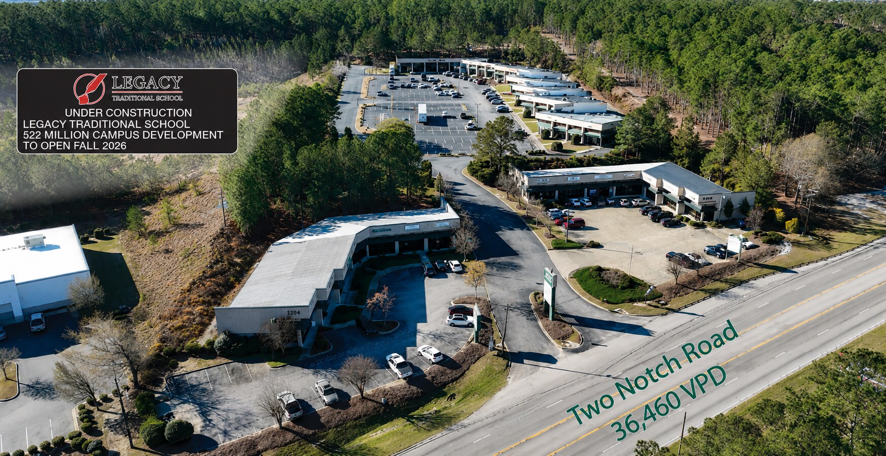 9570 Two Notch Rd, Columbia, SC à louer Photo de l’immeuble– Image 1 sur 9
