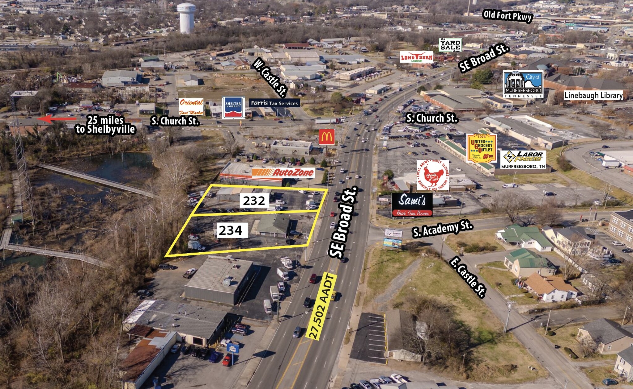 232 and 234 SE Broad St portefeuille de 2 biens à vendre sur LoopNet.fr Photo de l’immeuble– Image 1 sur 2