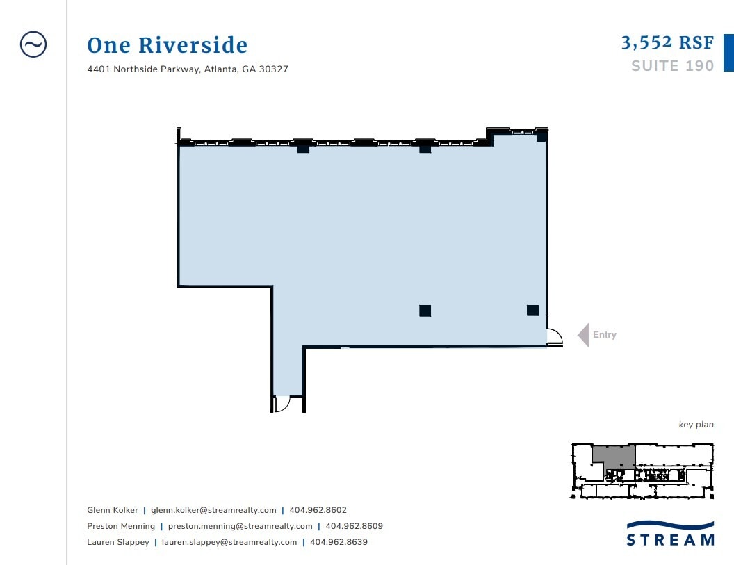 4401 Northside Pky NW, Atlanta, GA à louer Plan d’étage– Image 1 sur 1