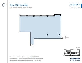 4401 Northside Pky NW, Atlanta, GA à louer Plan d’étage– Image 1 sur 1
