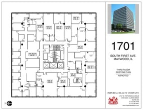 1701 S 1st Ave, Maywood, IL à louer Plan de site– Image 1 sur 1