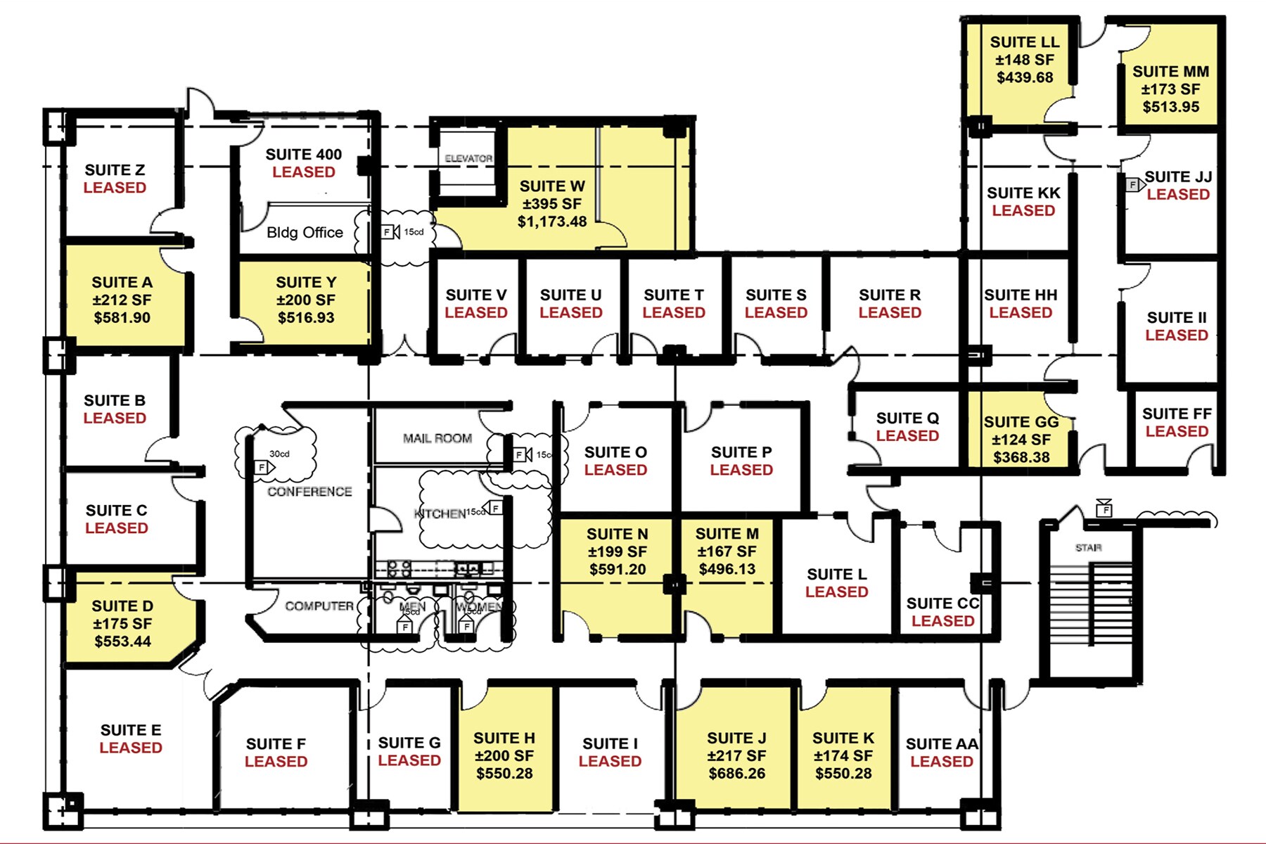 650 S Shackleford Rd, Little Rock, AR à louer Plan d’étage– Image 1 sur 7