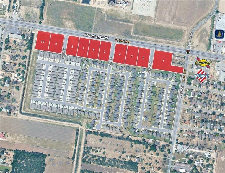 TBD Lot 5 W. Monte Cristo Rd, Edinburg, TX à vendre - Photo de l’immeuble – Image 2 sur 6