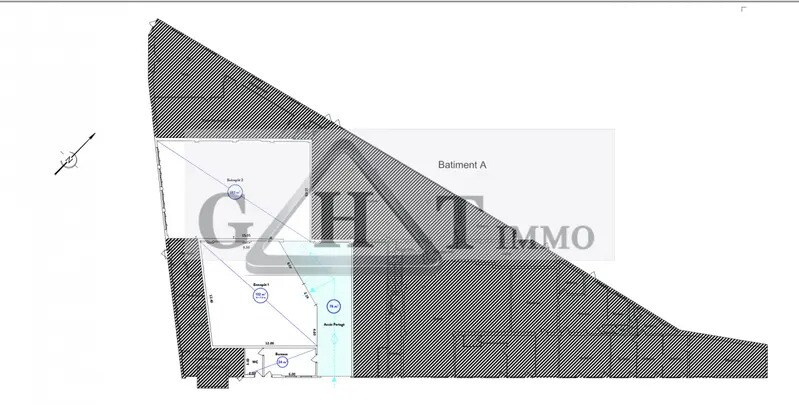 Bureau dans Épinay-sur-Seine à louer - Plan d’étage – Image 3 sur 3