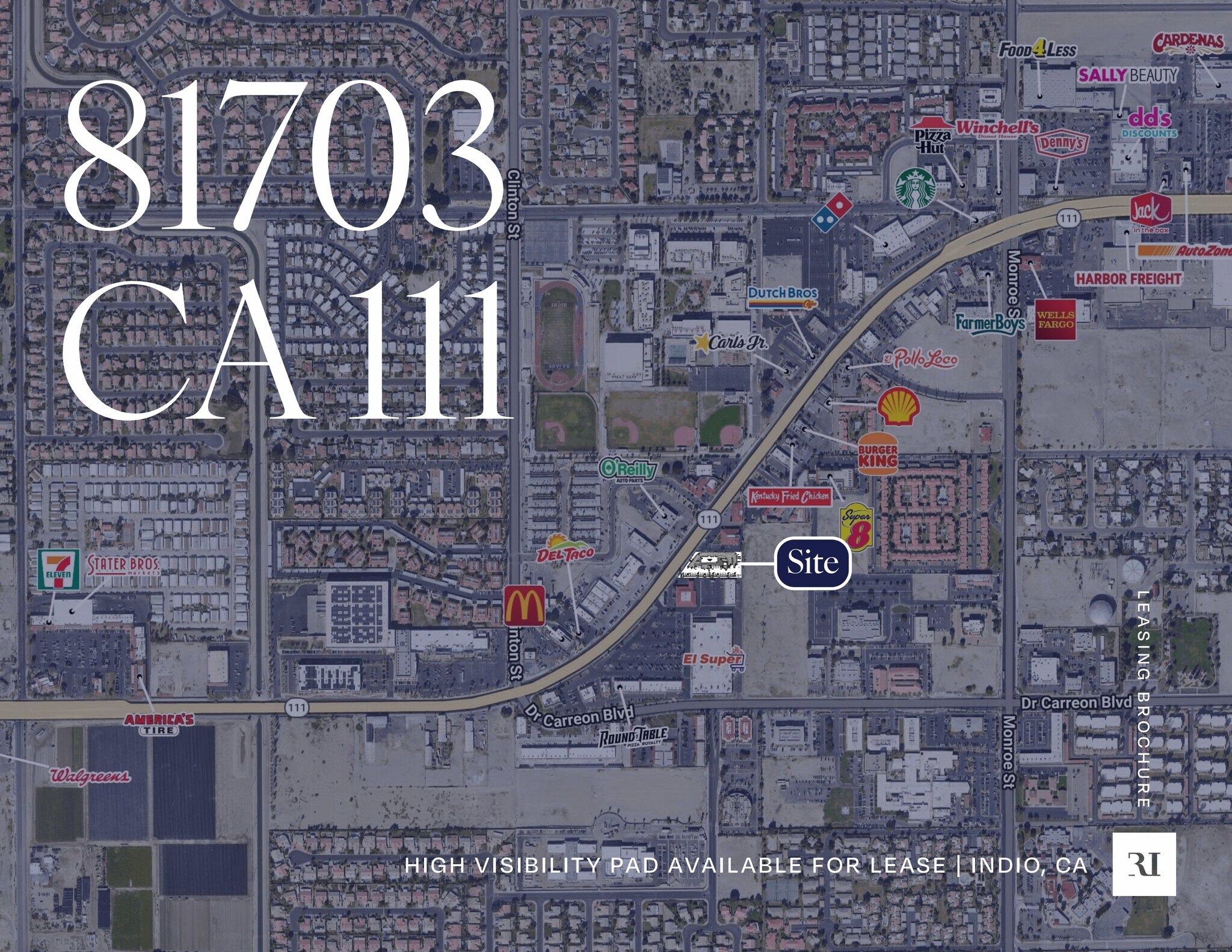 81711 California 111, Indio, CA à louer Photo de l’immeuble– Image 1 sur 4