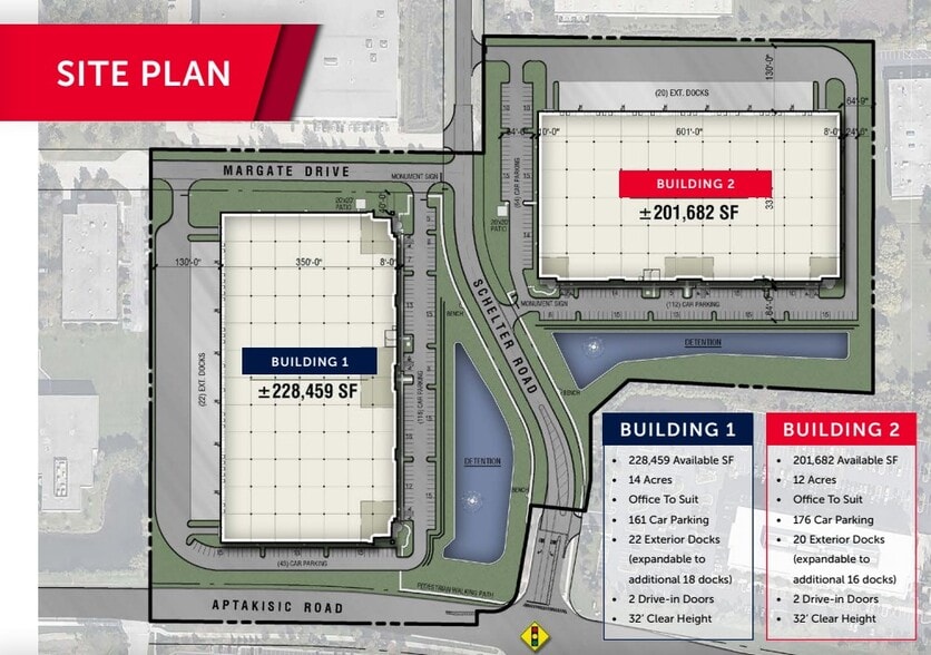 800 W Shelter Rd, Lincolnshire, IL à louer - Plan de site – Image 3 sur 3