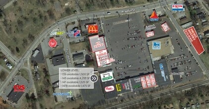 600-647 W Main St, Danville, VA à louer Plan de site– Image 1 sur 1