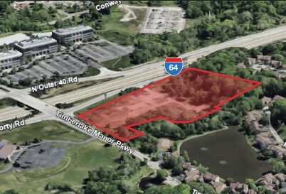 14550 South Outer Forty, Chesterfield, MO à vendre - Aérien – Image 3 sur 3