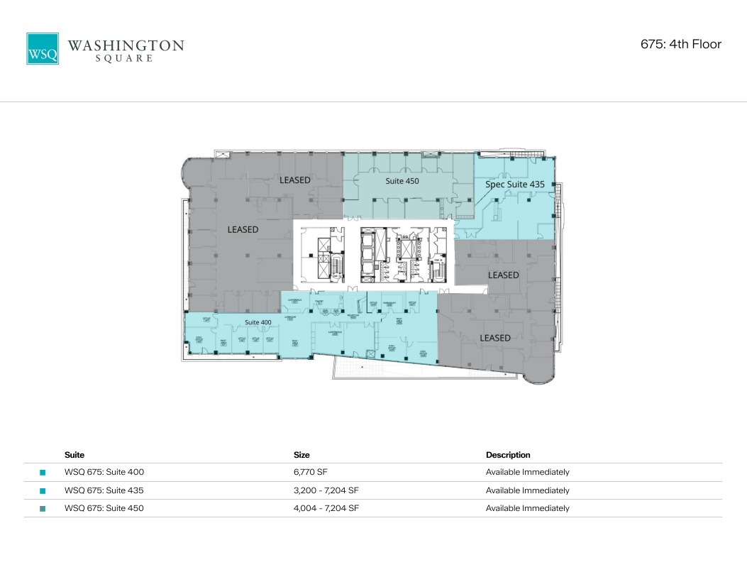 675 N Washington St, Alexandria, VA à louer Plan d’étage– Image 1 sur 1