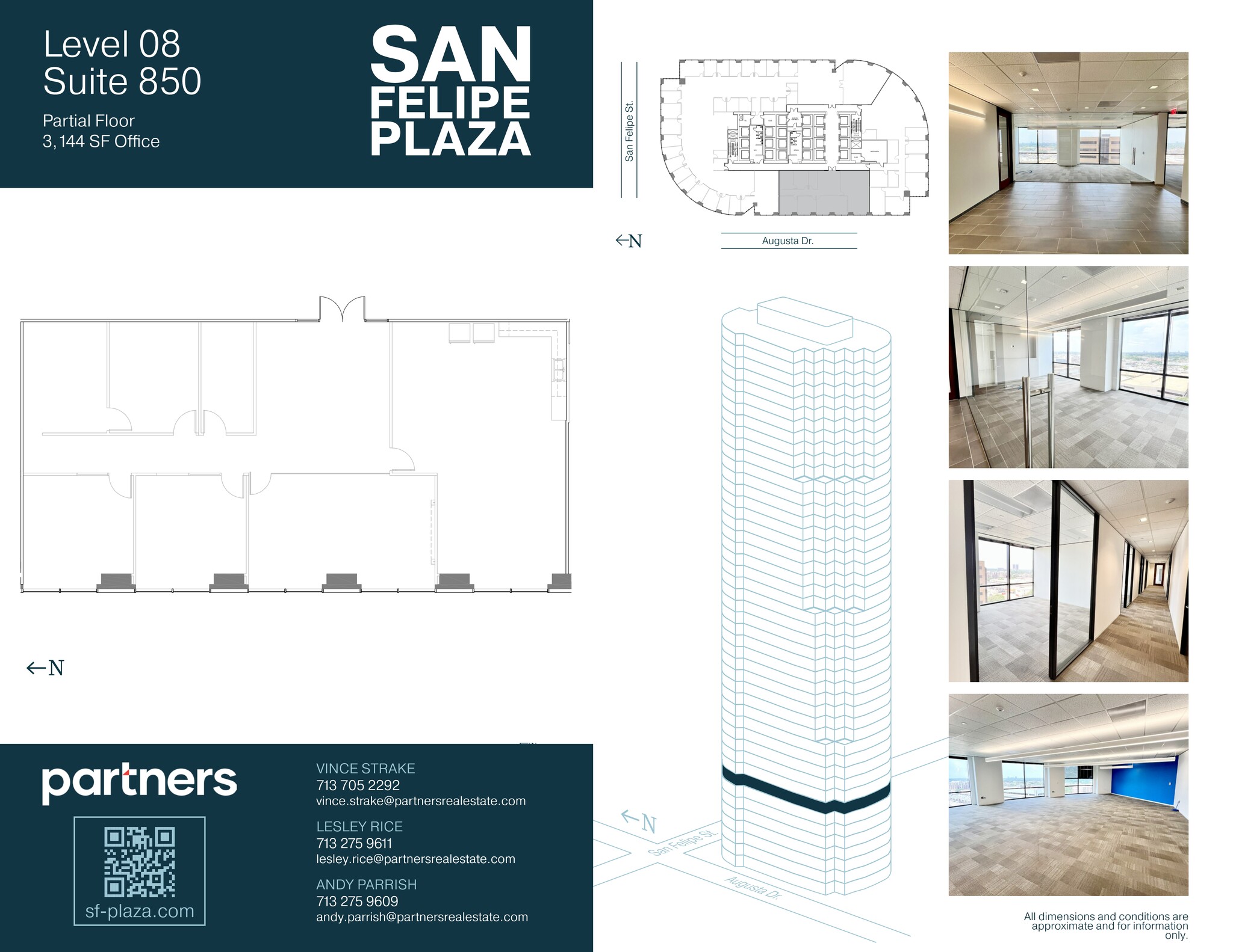 5847 San Felipe St, Houston, TX à louer Plan de site– Image 1 sur 2