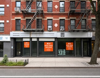 Plus de détails pour 437 W 125th St, New York, NY - Local commercial à louer