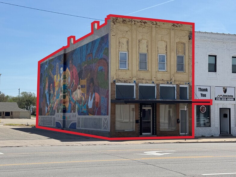304 N Main St, Newton, KS à louer - Photo de l’immeuble – Image 1 sur 12