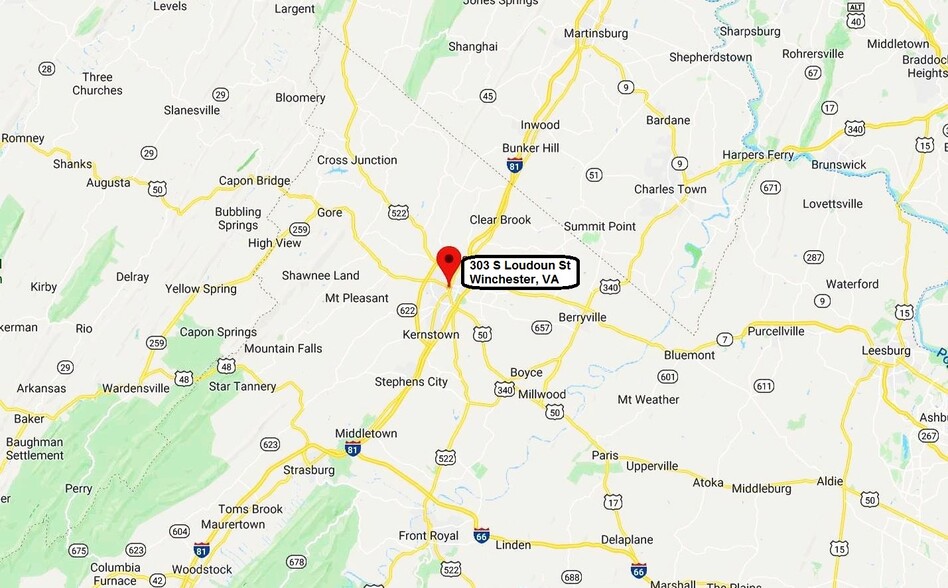 303 S Loudoun St, Winchester, VA à louer - Photo de l’immeuble – Image 3 sur 9
