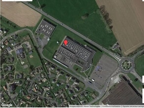 Barentin - VUE AÉRIENNE vue de carte