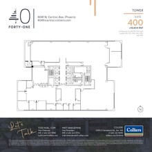 4041 N Central Ave, Phoenix, AZ à louer Plan d’étage– Image 1 sur 1