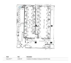 8120 Woodmont Ave, Bethesda, MD à louer Plan d’étage– Image 1 sur 1