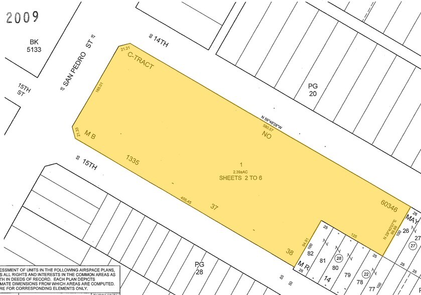 1458 S San Pedro St, Los Angeles, CA à vendre - Plan cadastral – Image 2 sur 17