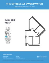 4675 Sweetwater Blvd, Sugar Land, TX à louer Plan d’étage– Image 1 sur 1