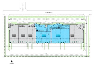 1401 Davey Rd, Woodridge, IL à louer Plan de site– Image 2 sur 2