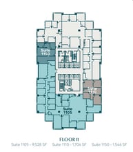 951 E Byrd St, Richmond, VA à louer Plan d’étage– Image 1 sur 1