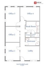 Powers Pl, Alpharetta, GA à louer Plan d’étage– Image 2 sur 13